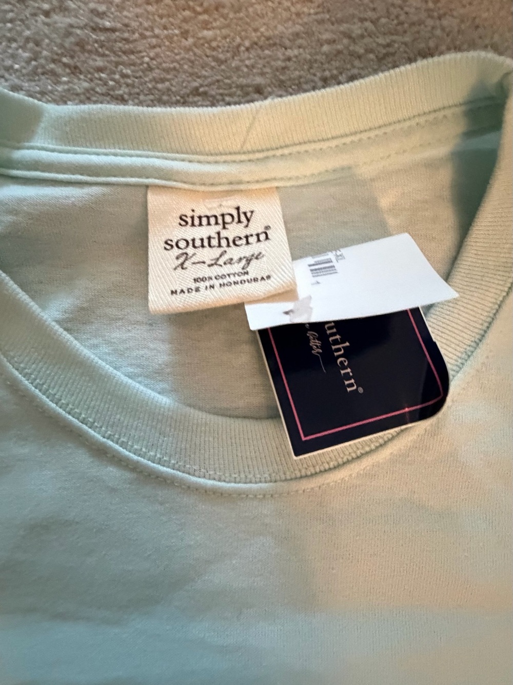 Simply Southern Women's Short Sleeve Tee in Mint